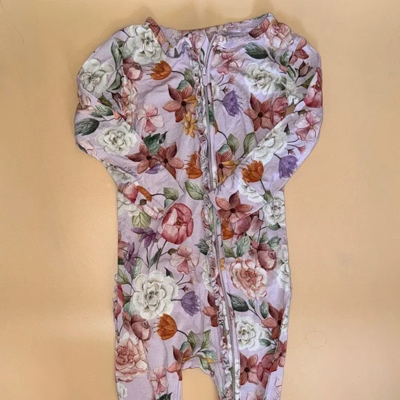 Posh peanut floral zippy sleeper - Picture 6 of 8
